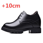 Meeste t&otilde;stukjalatsid Nahast pidulikud kingad Peidetud kontsad 10CM 12CM K&otilde;rgust suurendavad kingad Pulmakingad Mees Lisak&otilde;rgus 10cm Kingad 44 gray