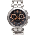 Versace meeste Aion kronograaf kvartsikell 45mm VE1D01019 must