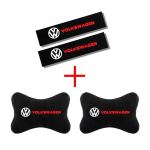 Komplekt Autotooli Kaelapadjad&Turvav&ouml;&ouml; Kate Mugav Puhkus Reisi Padi Volkswageni VW GOLF Polo Tiguan JETTA GTI CC PASSAT jaoks