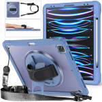 Kaitse&uuml;mbris iPad Pro 11 12.9 13 jaoks - Tugev l&ouml;&ouml;gikindel kate iPad Air 4 Air5 10.9 10. p&otilde;lvkond 11. p&otilde;lvkond Funda + &Otilde;larihmaga &uuml;mbris 8.3inch iPad Mini 67