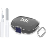[Uuendatud turvaline lukk] JBL Endurance Peak 4 jaoks, &uuml;mbris koos puhastuskomplektiga, Kaitsva l&auml;bipaistva k&otilde;va PC-&uuml;mbris, &uuml;hildub JBL Endurance Peak 4-ga puhas