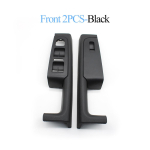 Vasakpoolne Juhi Siseuks Eesmine Tagumine Uksek&auml;epide K&auml;etoe Raami L&uuml;liti Juhtpaneeli Liist Skoda Superb 2008-2013 3TD867157A jaoks Front 2PCS-Black