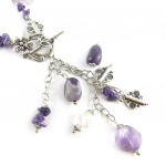 Les Tr&eacute;sors De Lily [K7279] &ndash; amet&uuml;stist &bdquo;Min&eacute;ralia&rdquo; kaelakee lilla