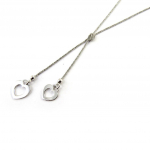 Les Tr&eacute;sors De Lily [L7870] - Collier Argent 'Love' h&otilde;be