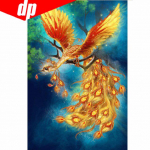 5D Teemantmaalid Ise tehes paabulind Teemanttikandid Loomad Teemantmosaiik Kleebitud ristpiste 20X30