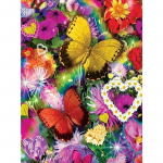 100% t&auml;is 5D Daimondi maalimine unistuste liblikas teemanttikandid loomad 20X30CM