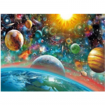 T&auml;ielik 5D Teemantmaali Galaxy Planet Tikand Ristpistes Kodukaunistus K&auml;sitsi valmistatud kingitus 25x30cm