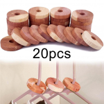 Puntos 20 tk riidekapi sahtel &otilde;hku v&auml;rskem koit&otilde;rjevahend mini &uuml;mmargused seedripuust klotsid 20pcs