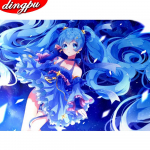 5D DIY Teemantmaal, T&auml;is&uuml;mmargune tikandid Maastiku Kodukaunistus Mosaiik K&auml;sit&ouml;&ouml; Kingitus 20X30CM