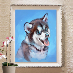 Teemantmaal t&auml;isruudukujuline teemanttikandid t&auml;isekraan Scenic 5D DIY kivimosaiik kodukaunistus Full Round 20X30CM