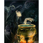 5D Teemantmaal N&otilde;ia Teemanttikandid Ristpistes Kodukaunistus K&auml;sitsi valmistatud kingitused Round 20x30cm