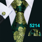 Barry.Wang 8 stiili, meeste rohelised lipsud, mansetin&ouml;&ouml;bid, komplekt, pidulik pulm GP-013