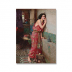 John William Waterhouse Vintage seinakunsti plakat Maagiline ring n&otilde;id l&otilde;uendimaal, Jasoni ja Medea pilt kodukaunistuseks ilma raamita 60*100cm