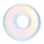 2 tk. partii Looduslikust kivist Suure auguga helmed 18 mm Ahhaat Kvarts Malahhiit Opaal Amet&uuml;st Lahtised helmed ehete valmistamiseks DIY kaelakee k&auml;ev&otilde;ru tarvikud 2Pc/18mm-Opal
