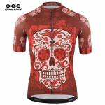 KEMALOCE rattas&auml;rgid meeste hall pealuu retro bike jersey suvine l&uuml;hikeste varrukatega pol&uuml;estrist k&otilde;rge kvaliteediga UV-vastased rattas&auml;rgid M punane