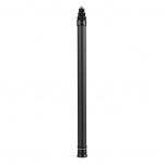 Kaasaskantav Selfie Sticki s&uuml;sinikkiust statiiv, 1/4-tolline kruvikinnitus 36 cm&ndash;150 cm/14,2&ndash;59 tolli must