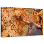 L&otilde;uenditr&uuml;kk Woman Archer Vintage 60x40 beež