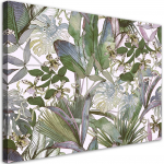 L&otilde;uendiprint Troopilised monstera lehed 60x40 roheline