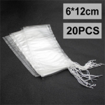 20 tk karpkalap&uuml;&uuml;gi tarvikud PVA kotid Method Feeder Fishing Carp Feeder Boilies Kiirelt sulav PVA v&otilde;rk koos stringi otsatarvetega