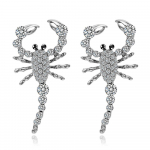 RUI RUI YU &Otilde;rnad Moodsad Scorpion K&otilde;rvar&otilde;ngad Naiste tipptasemel atmosf&auml;&auml;rilised kerged Luksuslikud loomade k&otilde;rvatarvikud m&auml;lestuseks 2PCS