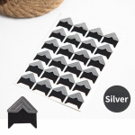 5 lehte DIY Vintage nurga j&otilde;upaberist kleebised fotoalbumi raami kaunistamiseks v&auml;ljal&otilde;igete albumi pildikaitseks h&otilde;be