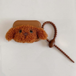 Retropruun Dog Ins 3D armas multikas k&auml;ev&otilde;ru juhtmevaba Bluetoothi ​​laadimiskarp Apple Airpods Pro jaoks 2. 3 2 1 k&otilde;rvaklappide &uuml;mbrise kate For Airpods 1 2