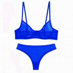 Seksikas pitsiline &uuml;li&otilde;huke rinnahoidjakomplekt naistele l&auml;bipaistva v&otilde;rguga naistepesu Prantsuse alustraadiga Push Up rinnahoidja ja alusp&uuml;ksid, mustad kiusatus L