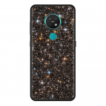 Kuldne roosa s&auml;raprindiga mobiiltelefoni &uuml;mbris Nokia 5,4 7,2 3,4 5,3 2,3 3,2 8,3 5G 2,4 2,2 4,2 1,3 1,4 C20 G20 X20 Coque jaoks Nokia 3.4