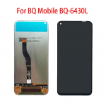 LCD-ekraan BQ Mobile'ile BQ-6430L Aurora bq-6430l LCD-ekraan puuteekraaniga digiteerija kogu komplekti vahetus must