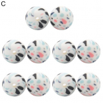 10 tk/komplekti helmestega kaunistus, elastne kaunistus silikoon Armas kamuflaažimustriga helmeste k&auml;sit&ouml;&ouml; beebile C