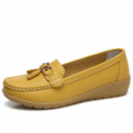Loafers naistele Nahast lamedad kingad vabaajajalatsid Ema kingad Naiste &uuml;ksikud kingad 37
