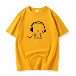 K&otilde;rvaklapid Meeste Mood L&uuml;hikeste varrukatega T-s&auml;rk Pure Cotton Tee S-6XL S heleroheline v&auml;rv