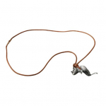 Vintage kaelakee h&otilde;bedase v&auml;rvi ehted kaelakee kurb rippuv kassi kujuga kaelakee paar kaelakee loom