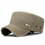 Meeste m&uuml;ts puuvillane s&otilde;jaline m&uuml;ts kevadsuvi p&auml;ikesevari Lameda m&uuml;tsiga Trucker Snapback pesapallim&uuml;ts Army visiirid m&uuml;ts tipuga m&uuml;ts Gorras 55-60cm tumeroheline v&auml;rv