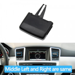 LHD RHD armatuurlaua kliimaseade AC ventilatsiooniv&otilde;re v&auml;ljalaskeava katte vahetus Mercedes-Benz W166 W292 ML GL GLE GLS jaoks Middle Slider 1pc