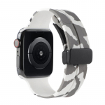 Silikoonrihm Apple Watchi jaoks Magnetic Sport K&auml;ev&otilde;ru Kellarihm IWatchi seeriale 1 2 3 5 6 Se 7 8 Ultra38mm 40mm 41mm 42mm 44mm 45mm 49mm 38mm 40mm 41mm sinine