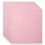 10tk 70*77cm 3d vahtplastist seinakleebispaneelid telliskivist veekindel kleeptapeet elutuba magamistuba kodumaja vannitoa sisustus 10 pieces/Pack