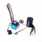 3650 2300KV harjadeta mootor ja 120A ESC kombineeritud asendus HSP HPI Wltoys 1 jaoks:8/1:10 Kaugjuhtimispult 120A sinine