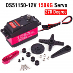 Servo RC 1/5 servo veekindel suure p&ouml;&ouml;rdemomendiga servo 60 kg 80 kg 150 kg 8,4 V Metal Gear digitaalne servo Redcat HPI Baja 5B SS jaoks