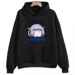 Nazuna Nanakusa Waifu Nani Print kapuuts Senpai Hentai Naiste/meeste vabaaja dressipluusid Call of The Night Anime Pullovers Suured L
