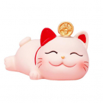 Imearmas Lucky Cat Figuur mitme kehahoiakuga piduliku puudutusega kogumisobjekt C