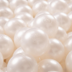 KiddyMoon 50 Balls 7cm/2.75in pehmest plastikust m&auml;ngupallid lastele v&auml;rvilised sertifitseeritud made in eu, p&auml;rl 50 Balls/7cm-2.75in