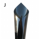 &Uuml;hesuunalise akna privaatsuskile p&auml;ikest blokeeriv peegel, peegeldav varjund, kuumust reguleeriv vin&uuml;&uuml;l UV-vastased aknakleebised kodukontori jaoks 50cm*500cm