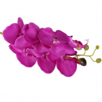 1 tk Kunstlillede liblikas orhidee DIY pulmapeo lauam&ouml;&ouml;bli sisustus tumelilla v&auml;rv