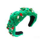 Juuksepael naiste j&otilde;uluv&auml;rviline t&uuml;rkiissinine inkrusteeritud kristallist laia servaga kommiv&auml;rvi peapael Mitmek&uuml;lgne peakate One Size roosa