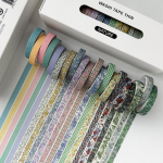 20 tk Vintage Washi teibid &otilde;hukesed komplektid 7mm*3m mitme mustriga paberist kleeplint kinkekaunistuskleebised
