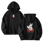 Unisex HoodieXPLR Rabbit Sam Colby Merch kapuutsid Talve kapuutsiga Sweet Streetwear pikkade varrukatega j&auml;nku dressipluusid L