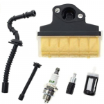 6 tk/komplekt &otilde;hufiltri komplekt s&uuml;&uuml;tek&uuml;&uuml;nla k&uuml;tte&otilde;li torufilter Stihlile 021 023 025 Ms210 Ms230 Ms250