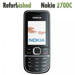 Taastatud Nokia Originaal Nokia 2700 classic Mobiiltelefon 1 SIM-kaardiga No charger must