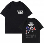 Sturniolo Triplets Merch Let's Trip 2023 The Versus Tour T-s&auml;rk Crewneck l&uuml;hikeste varrukatega t&auml;navar&otilde;ivad Unisex Naiste s&auml;rgid Moodsad riided Unisex L